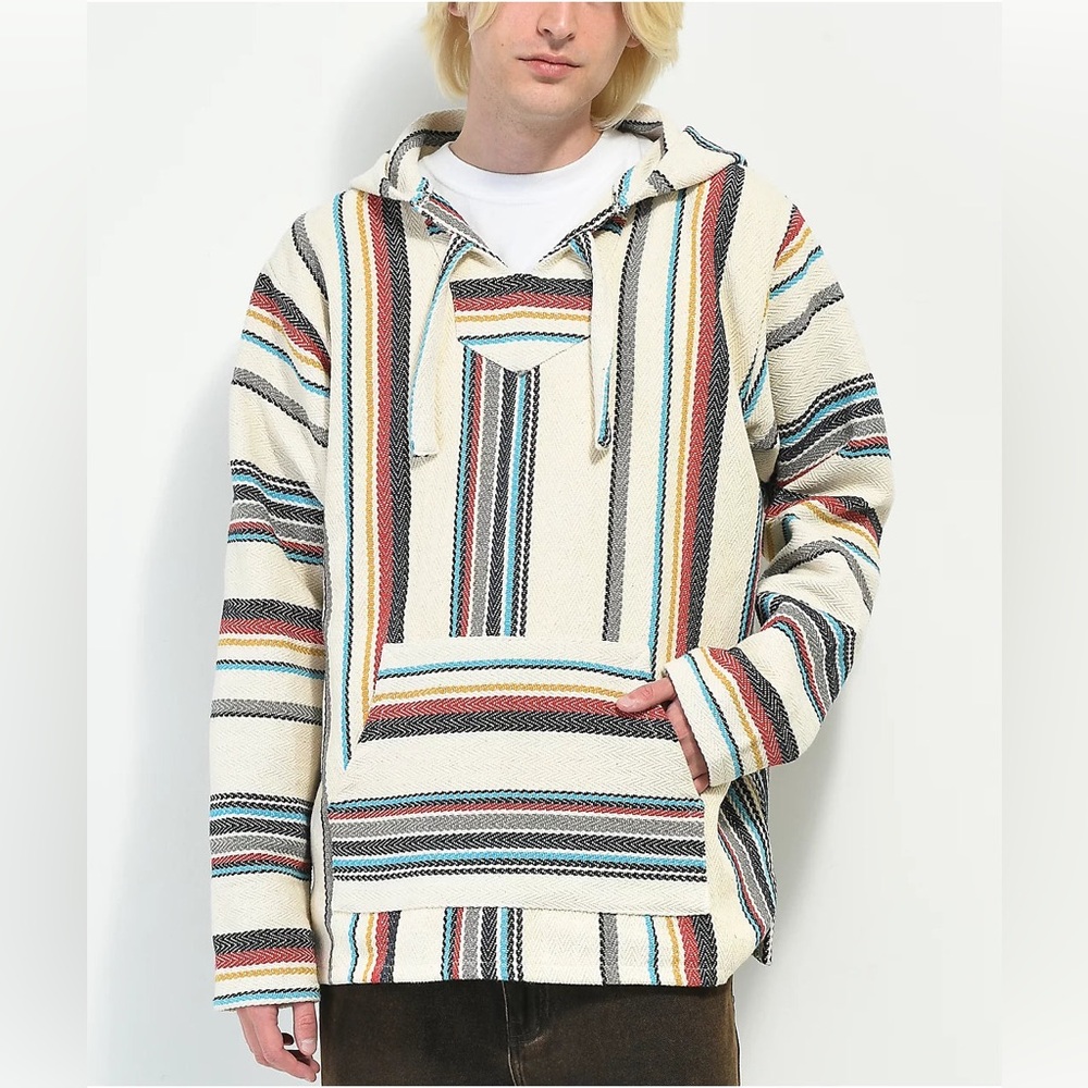 Multicolor Striped Pullover Sweater